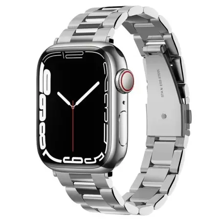 Spigen Modern Fit Watch Band, silver - Apple Watch 42mm/41mm/40mm/38mm
