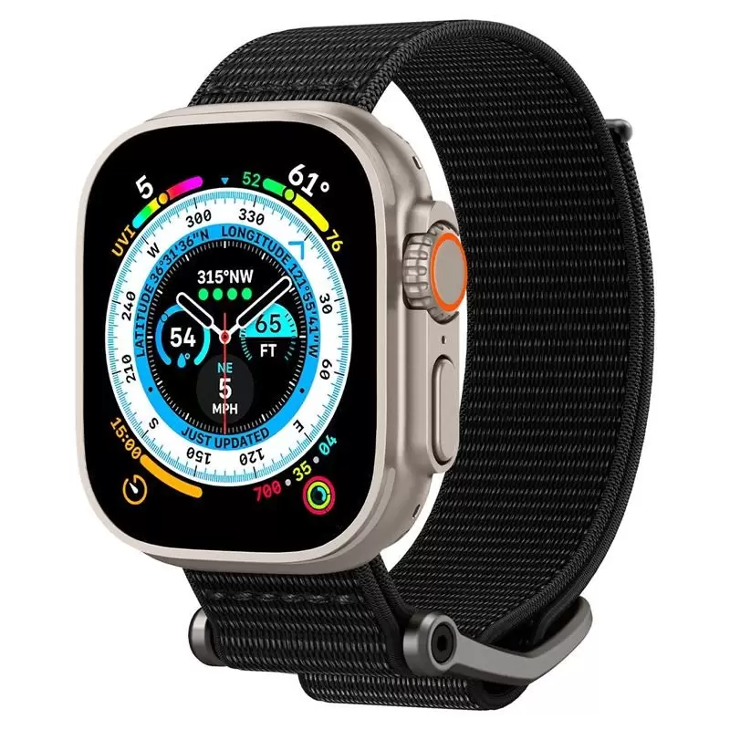 Spigen DuraPro Flex, black - Apple Watch 49mm/46mm/45mm/44mm/42mm