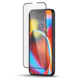 Spigen tR Slim HD, must, 1 tk - iPhone 13 mini