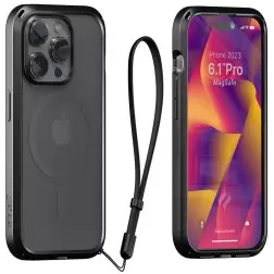 Catalyst Įtakos dėklas, MagSafe, slaptas juodas - iPhone 15 Pro
