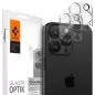Spigen Glass tR Optik 2 Pack, crystal clear - iPhone 16/15/14 Pro / 16/15/14 Pro Max