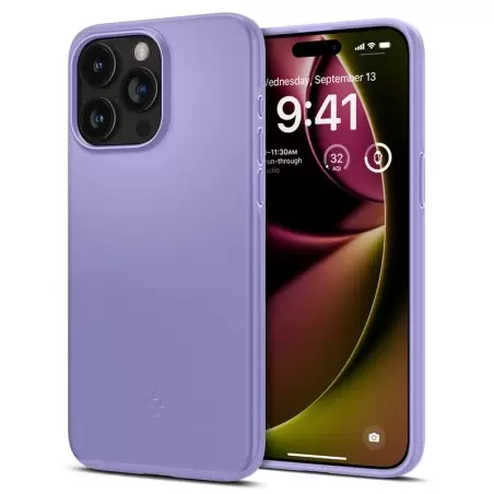Spigen Thin Fit, iirise lilla - iPhone 15 Pro
