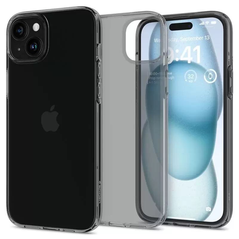 Spigen Crystal Flex, kosmosekristall - iPhone 15