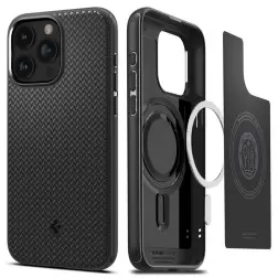 Spigen Mag Armor MagSafe, matinis juodas - iPhone 15 Pro Max