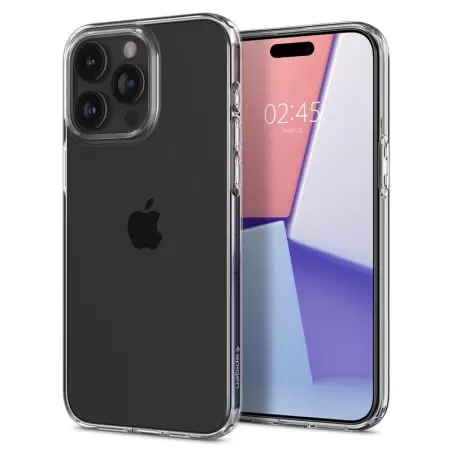 Spigen Crystal Flex, crystal clear - iPhone 15 Pro