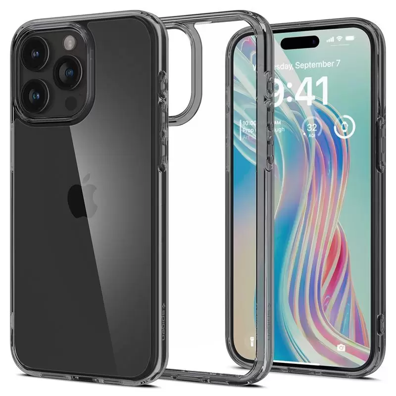 Spigen Ultra Hybrid, kosminis kristalas - iPhone 15 Pro Max