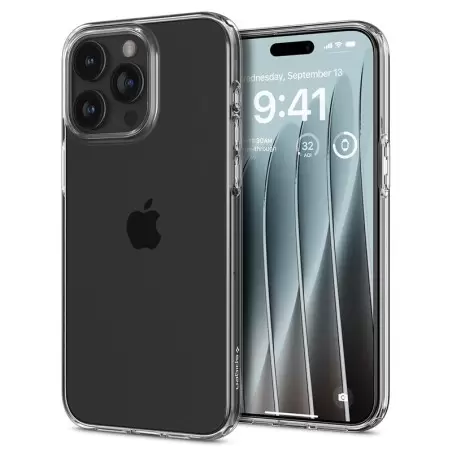 Spigen Crystal Flex, kristallselge - iPhone 15 Pro Max