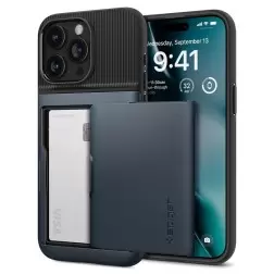 Spigen Plonas Armor CS, metalinė skalūna - iPhone 15 Pro