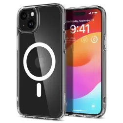 Spigen Crystal Hybrid MagSafe, baltas - iPhone 15 Plus