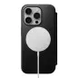 Nomad Modern Leather Folio, black - iPhone 15 Pro