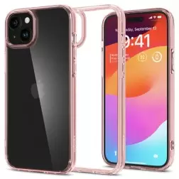 Spigen Ultra Hybrid, rožinis kristalas - iPhone 15