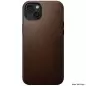 Nomad Modern Leather Case, brown - iPhone 15 Plus