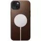 Nomad Modern Leather Case, brown - iPhone 15 Plus