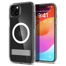 Spigen Ultra Hybrid S MagSafe, kristalas aiškus - iPhone 15