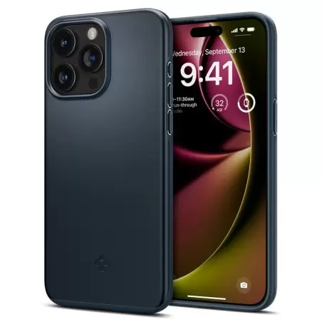 Spigen Plonas Tinka, metalo skalūnas - iPhone 15 Pro