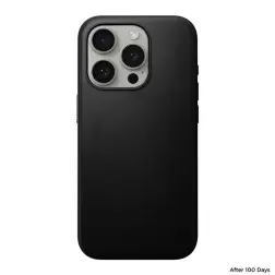Nomad Modernus odinis dėklas, juodas - iPhone 15 Pro