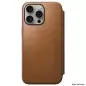 Nomad Modern Leather Folio, english tan - iPhone 15 Pro Max