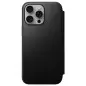 Nomad Modern Leather Folio, black - iPhone 15 Pro Max