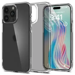 Spigen Ultra Hybrid, šaltas skaidrus - iPhone 15 Pro