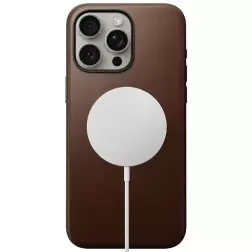 Nomad Modernus Odinis Dėklas, rudas - iPhone 15 Pro Max