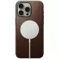 Nomad Modern Leather Case, brown - iPhone 15 Pro Max