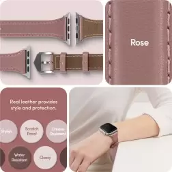 Spigen Kajuk Watch Band, rose - Apple Watch 41mm/40mm/38mm