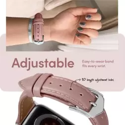 Spigen Kajuk Žiūrėti Dirželis, rožinis - Apple Watch 41mm/40mm/38mm