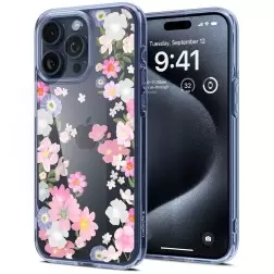 Spigen Ultra Hybrid, žydintis - iPhone 15 Pro