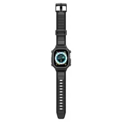 Spigen Rugged Armor Pro, juoda - Apple Watch Ultra 2/Ultra 49mm