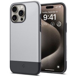 Spigen Stiliaus Armor MagSafe, klasikinis sidabras - iPhone 15 Pro