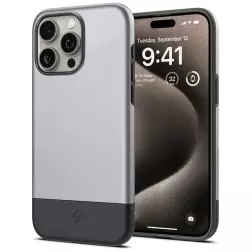 Spigen Stiliaus Armor MagSafe, klasikinis sidabras - iPhone 15 Pro