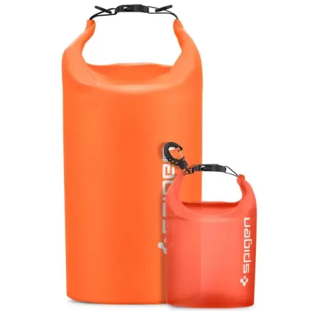 Spigen Aqua Shield vandeniui atsparus sausas krepšys 20L + 2L A630, saulėlydžio oranžinė