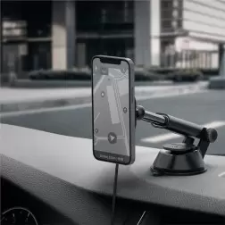 Spigen OneTap MagSafe automobilinis laikiklis ITS35W, juoda