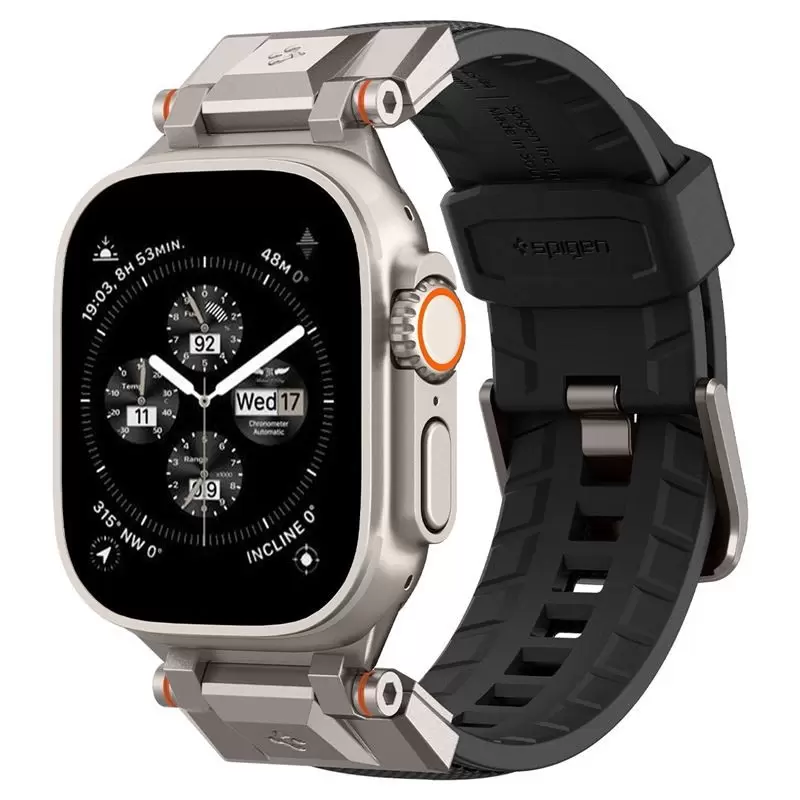 Spigen DuraPro Armor, black - Apple Watch 49mm/46mm/45mm/44mm/42mm