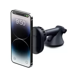 iOttie Velox Pro MagSafe magnetinė bevielė CryoFlow vėsinimo priklijuojama ir ant priekinio stiklo automobilio laikiklė