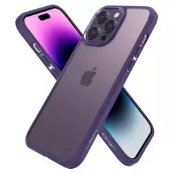Spigen Ultra Hybrid, gilus violetinė - iPhone 14 Pro