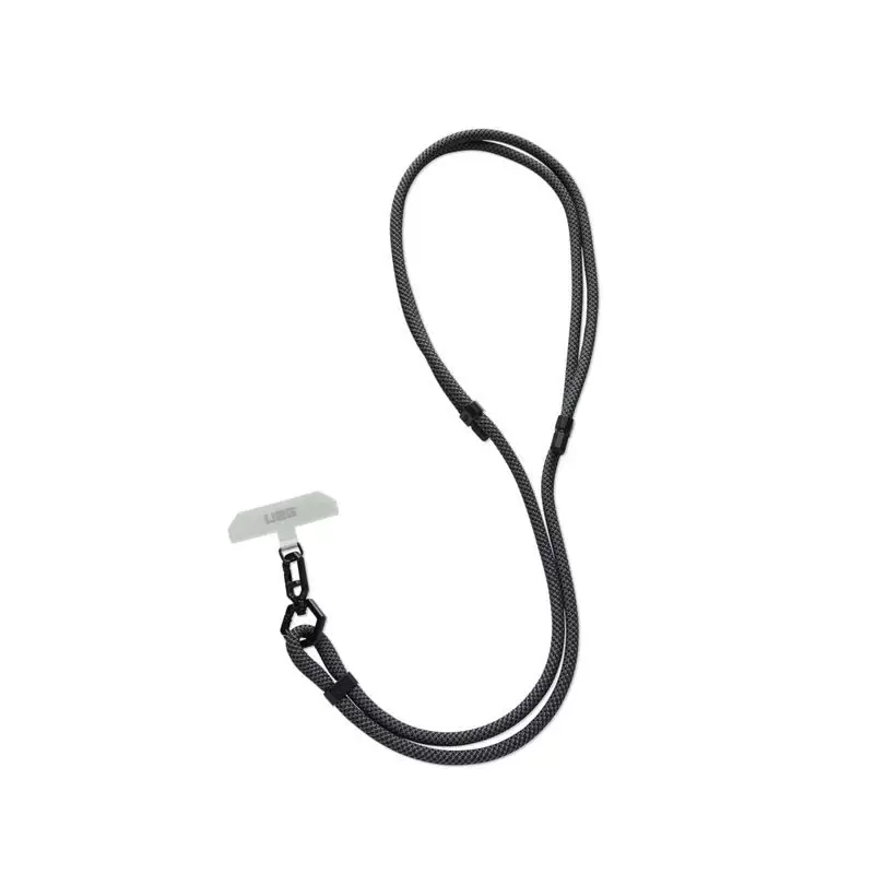 UAG Crossbody Slim Lanyard Civilian, graphite/black