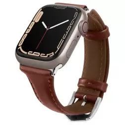 Spigen Kajuko laikrodžio dirželis, kaštonas - Apple Watch 41mm/40mm/38mm