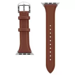Spigen Kajuko laikrodžio dirželis, kaštonas - Apple Watch 41mm/40mm/38mm