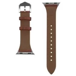Spigen Kajuko laikrodžio dirželis, kaštonas - Apple Watch 41mm/40mm/38mm