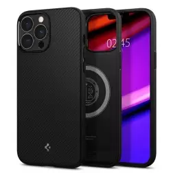 Spigen Mag Armor, matēts melns - iPhone 13 Pro