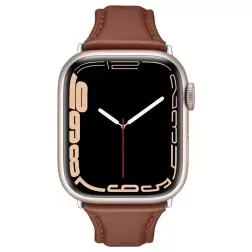 Spigen Kajuko laikrodžio dirželis, kaštonas - Apple Watch 41mm/40mm/38mm