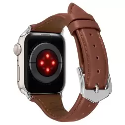 Spigen Kajuko laikrodžio dirželis, kaštonas - Apple Watch 41mm/40mm/38mm
