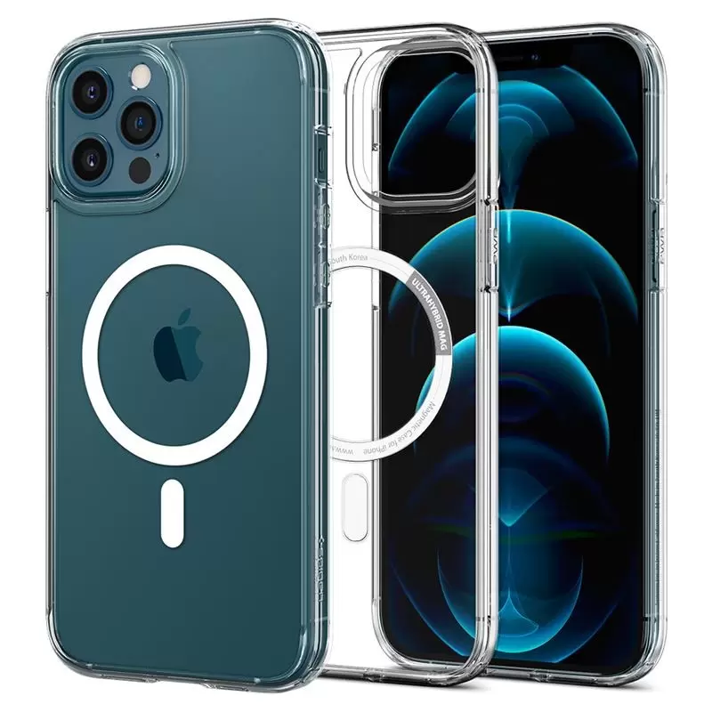 Spigen Ultra Hybrid MagSafe, baltas - iPhone 12 Pro Max