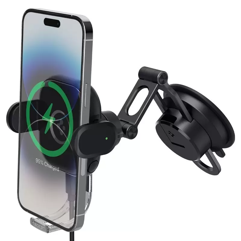 Spigen OneTap Universal Wireless Car Charger for Dashboard / Windshield, black