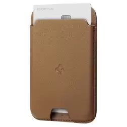 Spigen Piniginė Valentinus MagSafe, ruda - MagSafe