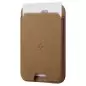 Spigen Wallet Valentinus MagSafe, brown - MagSafe
