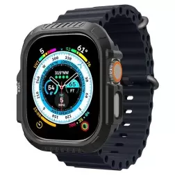 Spigen Lock Fit, juoda - Apple Watch Ultra 2/Ultra 49mm
