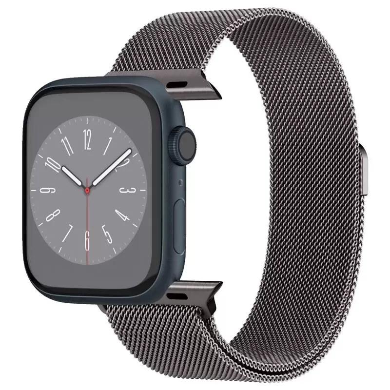 Spigen Metal Fit, graphite - Apple Watch 49mm/46mm/45mm/44mm/42mm