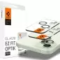 Spigen stiklas tR EZ Fit Optik Pro 2 paketas, žalias - iPhone 15/15 Plus/14/14 Plus